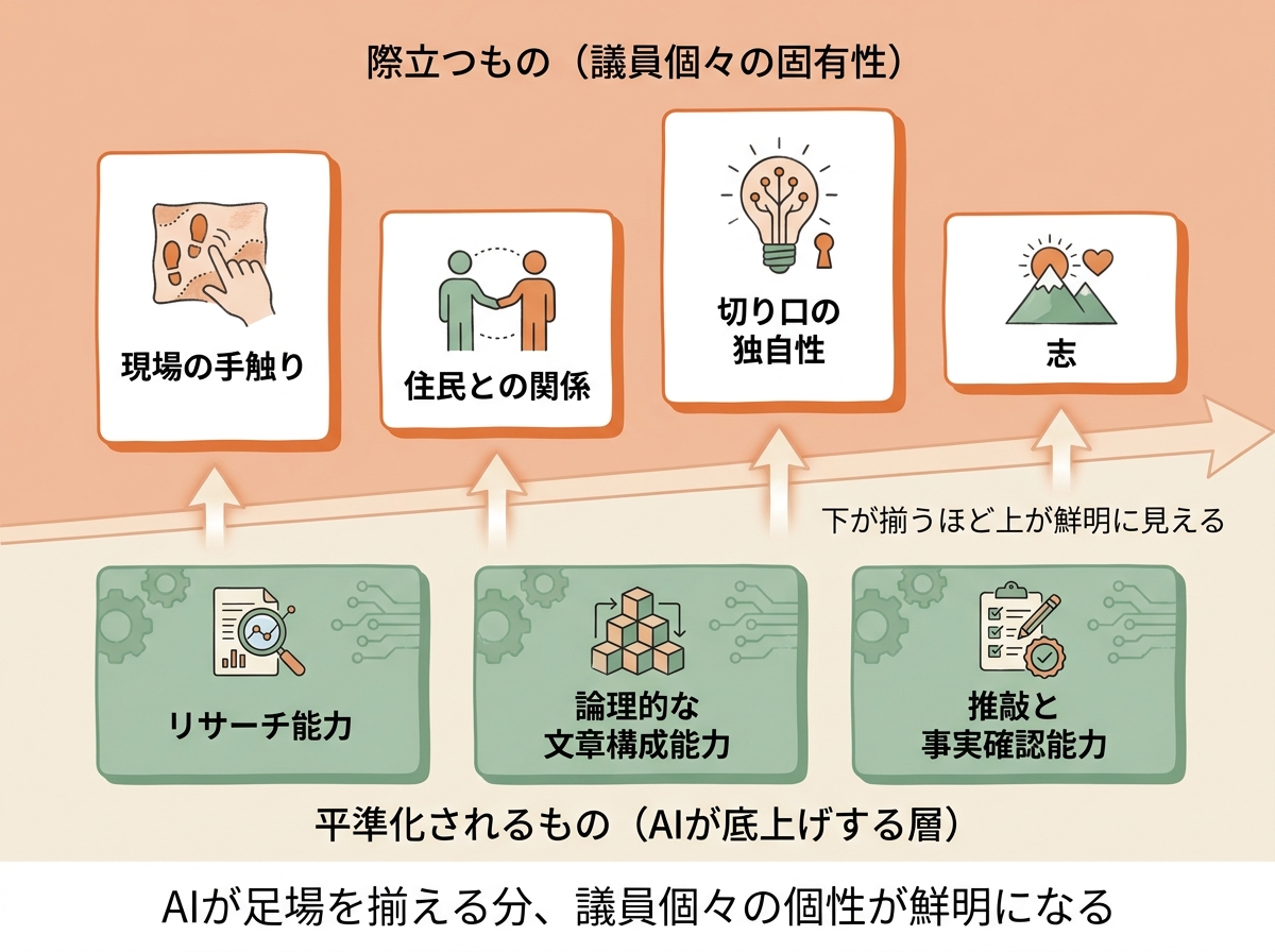 AIで平準化されるもの/平準化されても残るもの